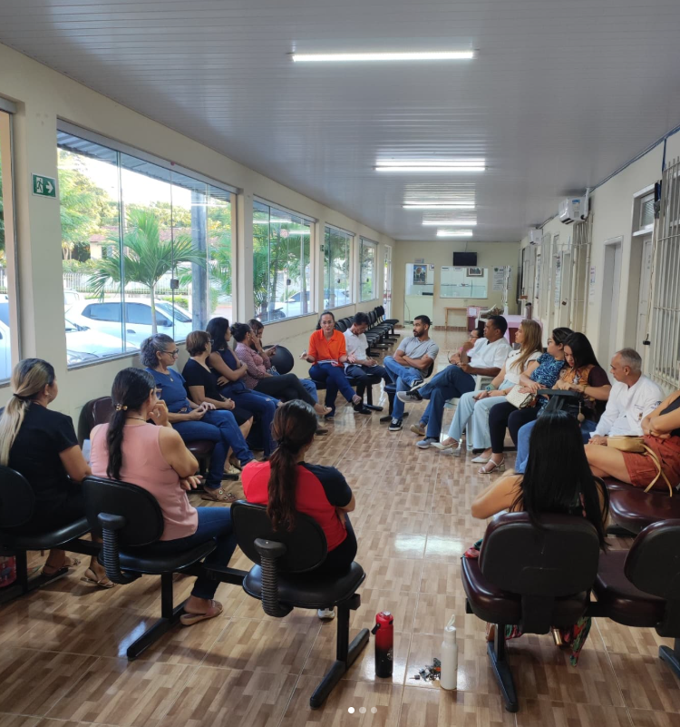 Posto de Saúde Padre Pio, unidade de atendimento da Associação Educadora São Francisco de Assis.